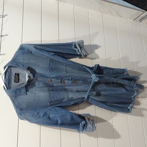 Denim dress